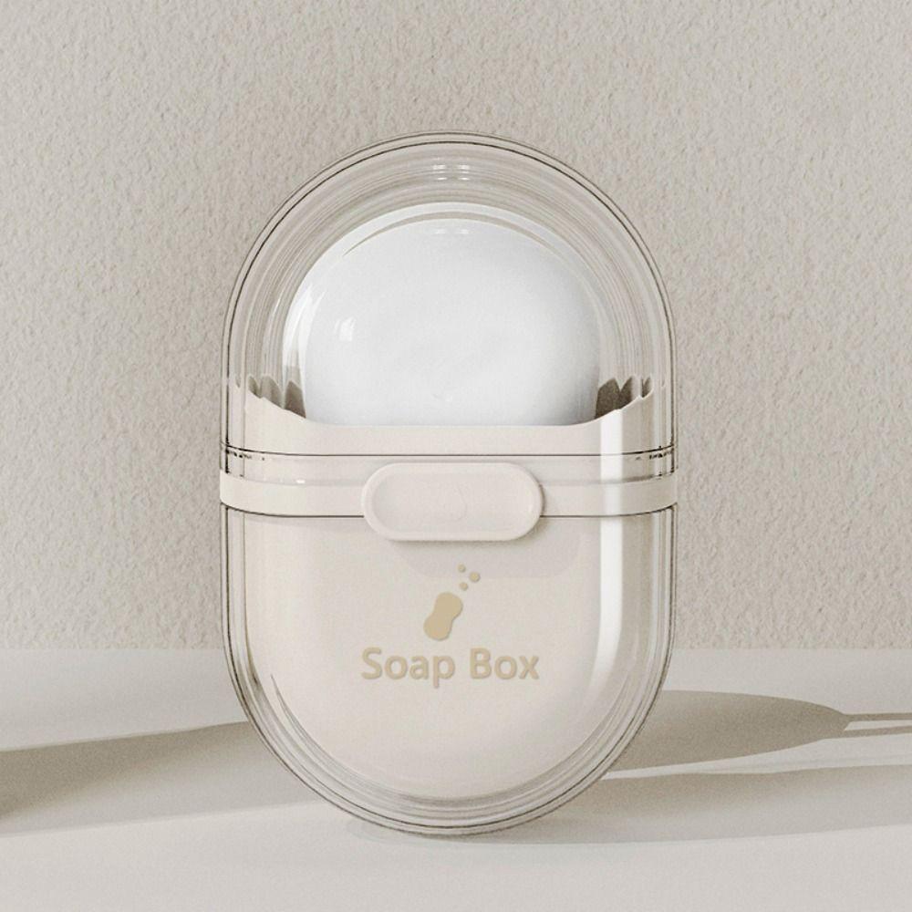 Drain Travel Soap Box Sealed Portable Soap Tray Portable Soap Storage Dishes