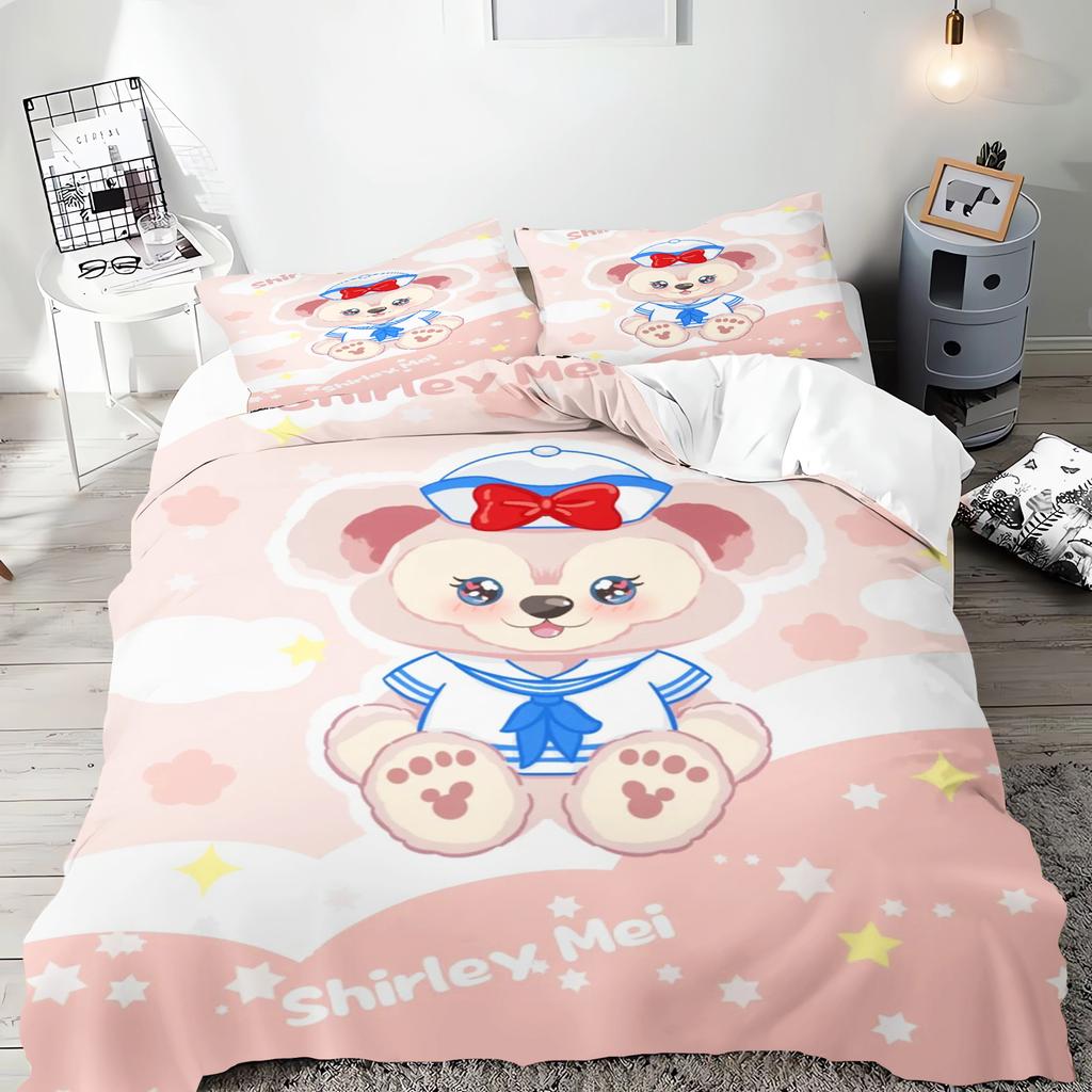 Duffy StellaLou 3-Piece 1 Quilt Cover One Piece Bedding Set Comforte Luxus Exquisite Birthday Gift 100% Polyester Home Decor