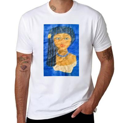 Egyptian Princess Meritaten T-Shirt T Shirt Man Designer T Shirt for Man 100 Percent Cotton T-Shirt
