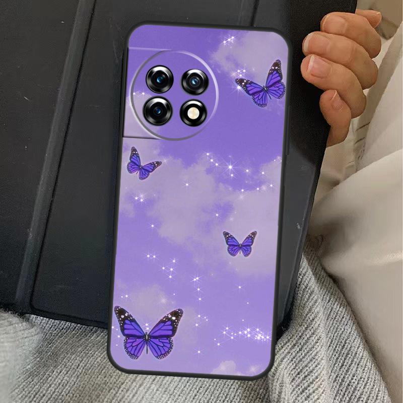 Infinity On Purple Case For OnePlus 13R 12R 10R 13T 10T 8T 15 13 12 11 Nord CE 4 3 2 Lite N20 N30 Nord 5 Cover