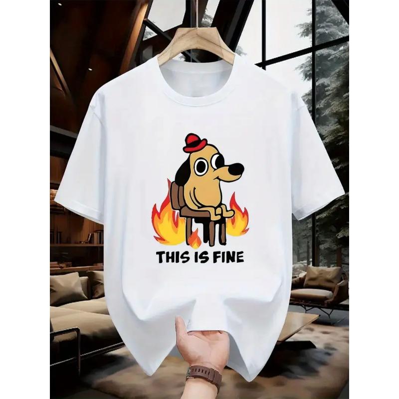 Sommer Neues Trendiges Herren Kurzarm T-Shirt Vielseitiges Herren Oberteil