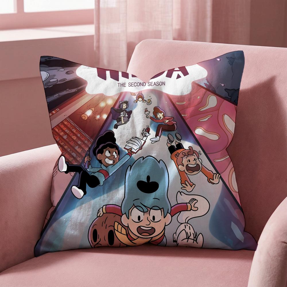 

H-Hilda CARTOON Cushion Cover Multi-Scene Pillow Cover for Home & Car - Reversible, Soft & Durable for Daily Use 30cmx30cm