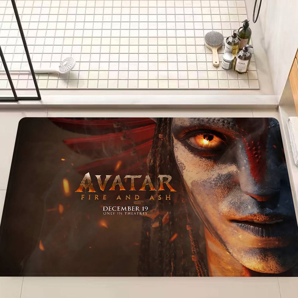 Tappetino Ingresso Film A-AvataR Fire And Ash Stile Nordico Tappetino Camera da Letto Soggiorno Balcone di Casa Antiscivolo Decorazione Moderna per la Casa