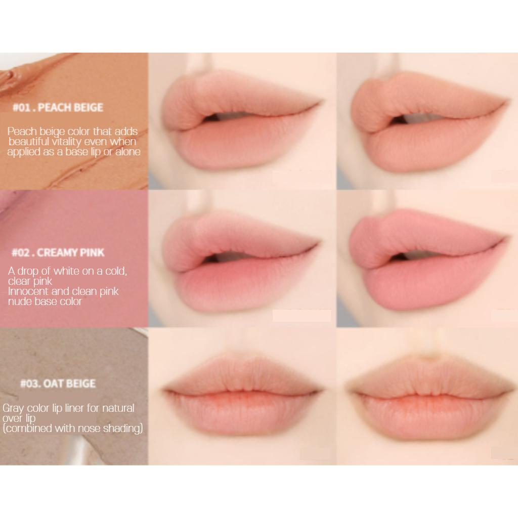 Heart Percent Dote On Mood Lip Pencil (+Slim) 16 Colors