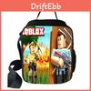 Cute And Durable Roblox Insulated Lunch Bag For School And Picnic Outings