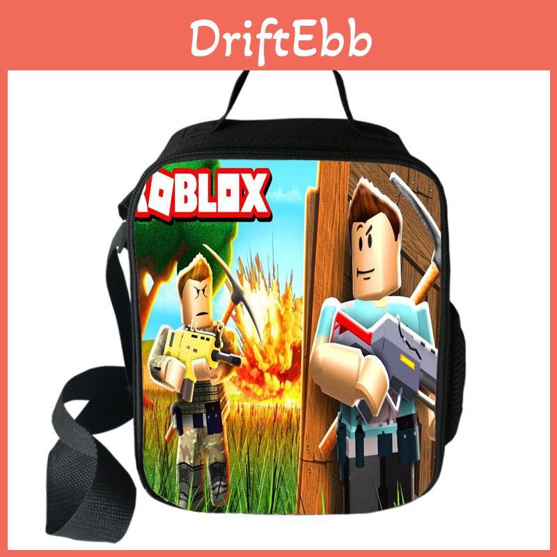 Cute And Durable Roblox Insulated Lunch Bag For School And Picnic Outings