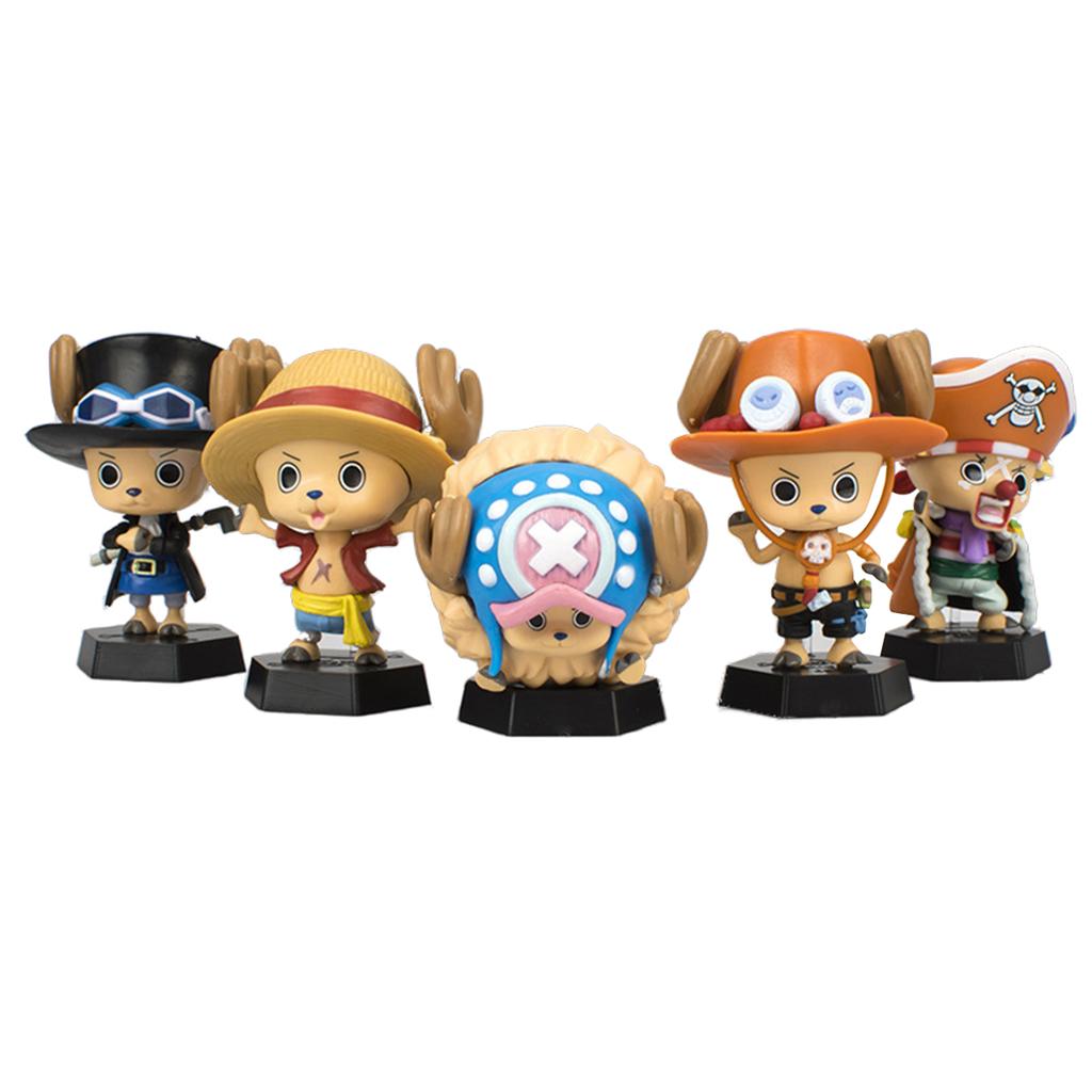 9 Anime One Piece Tony Tony Chopper Cos Luffy Saber Model Model Buggy Toy Sabo Gift Car Decoration Action Figure Collect Gifts