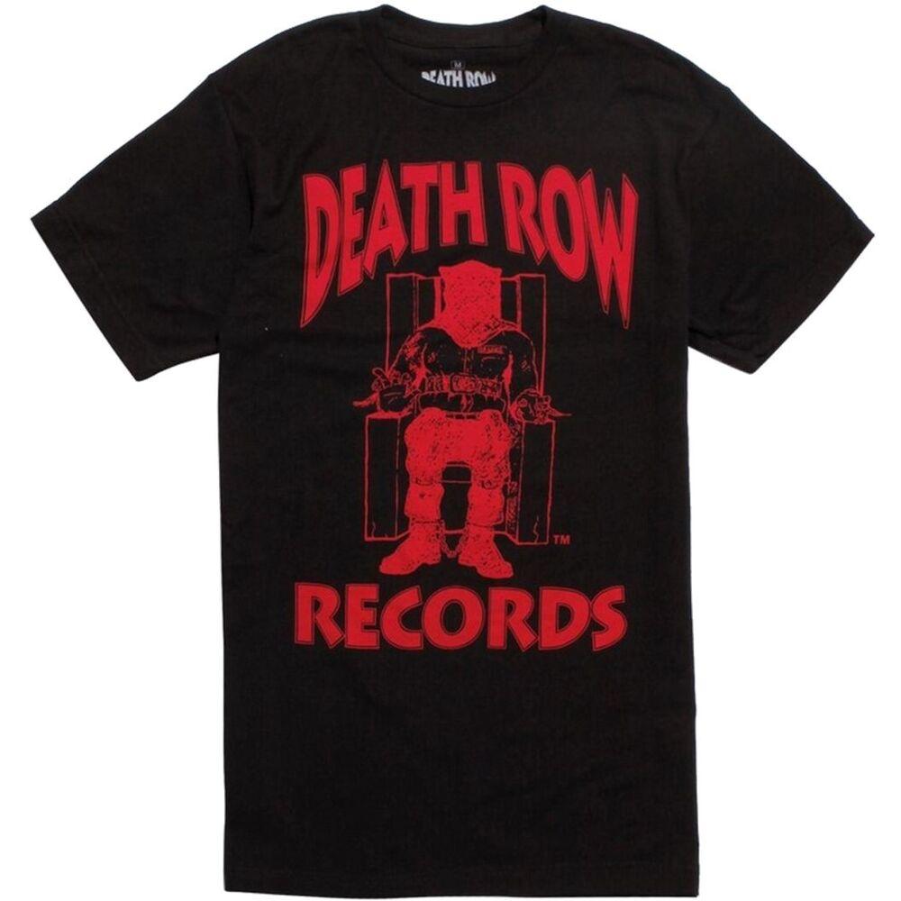 

Черная футболка унисекс с логотипом Death Row Records Ly