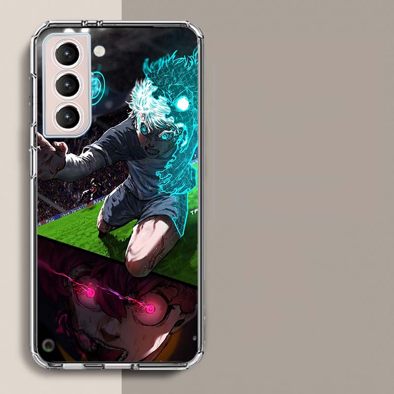 Blue Lock Anime Phone Case for Samsung A16 A17 A26 A36 A56 A57 A55 A54 A37 A15 A25 A35 A14 A24 A34 Galaxy Note 20 10 A07 A06 A04