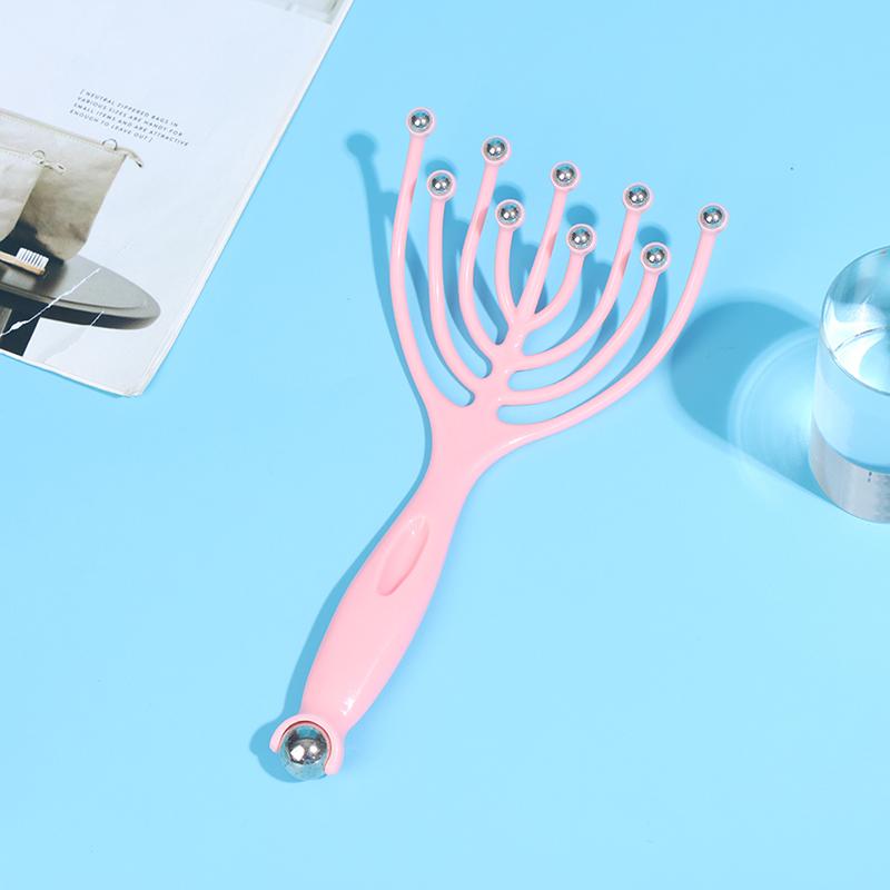 Nine Claw Head Massager Head Relax Octopus Shape Scalp Relax Deep Massage Comb