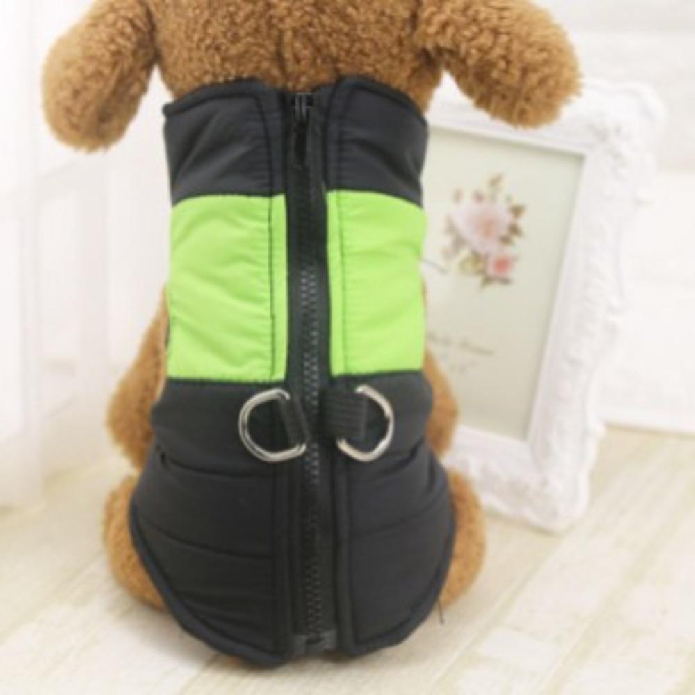 Pet winter cotton coat out large, medium and small dog dog cat clothes cat supplies dog leash