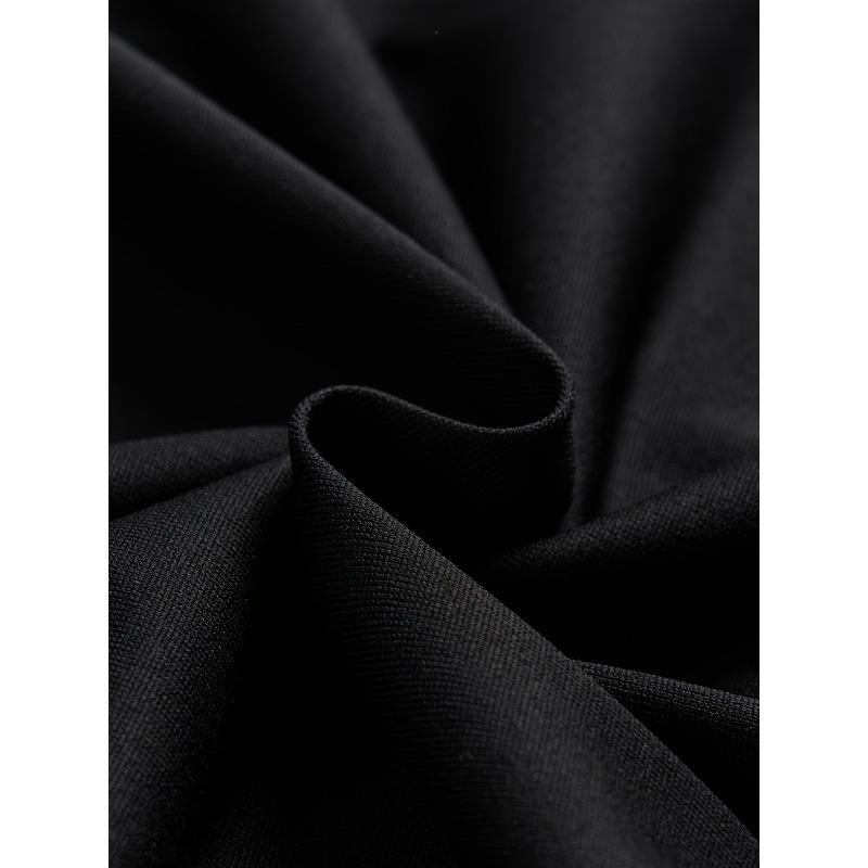 Men's "NO FEAR" Graphic T-Shirt - Bold Red Print, Black Cotton Crew Neck Tee, Street Style Summer Top, Casual & Trendy Design