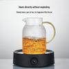 Glass Heat-Resistant Teapot and Cold Water Pitcher