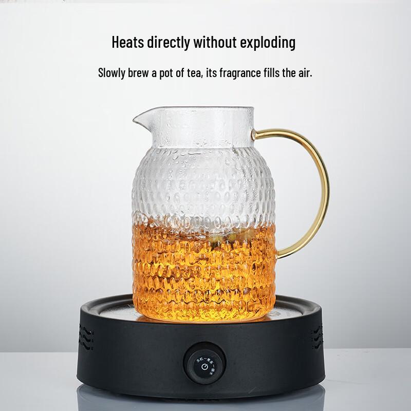 Glass Heat-Resistant Teapot and Cold Water Pitcher