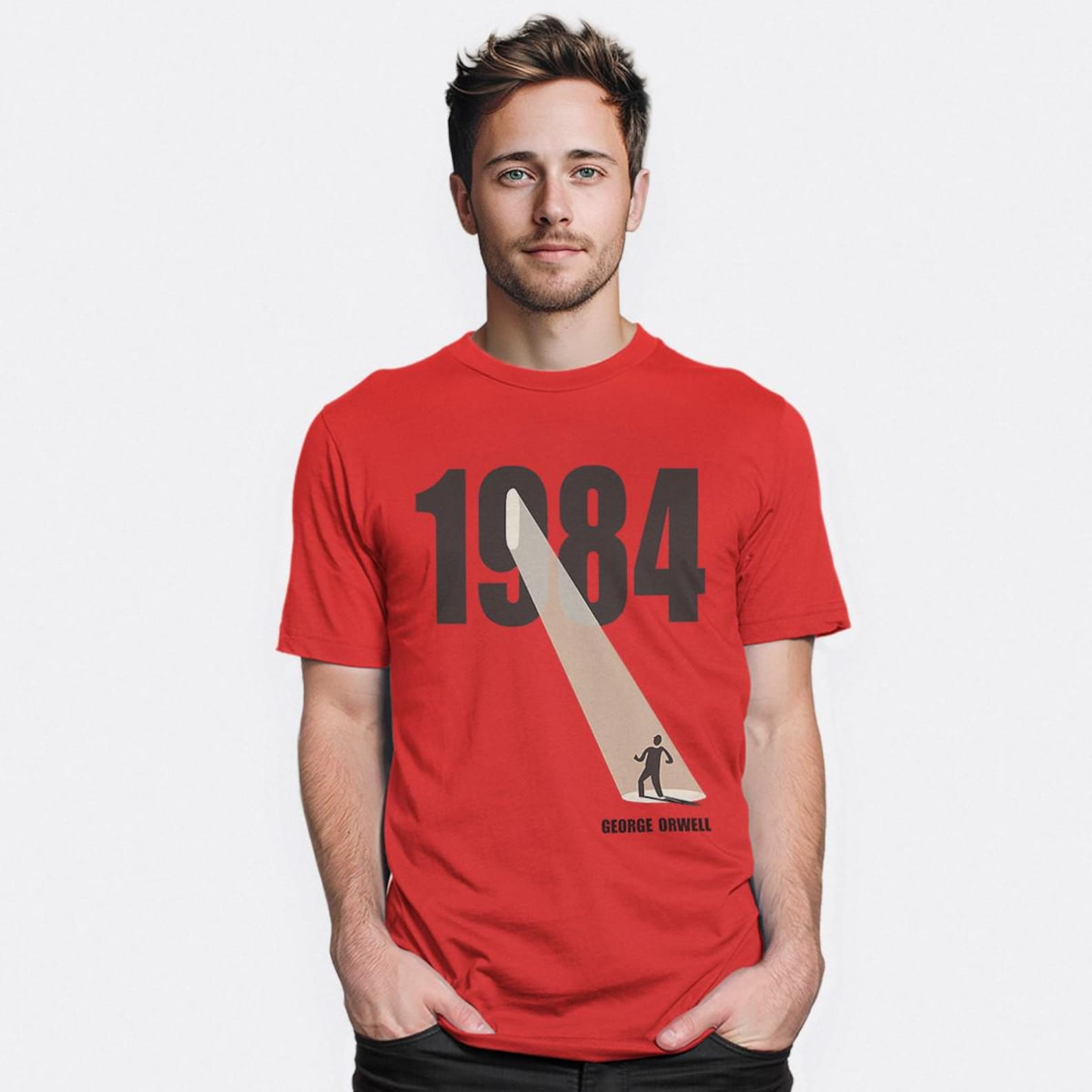 1984 by George Orwell T-Shirt, Men s and Women s Sizes (RWL-023152) L