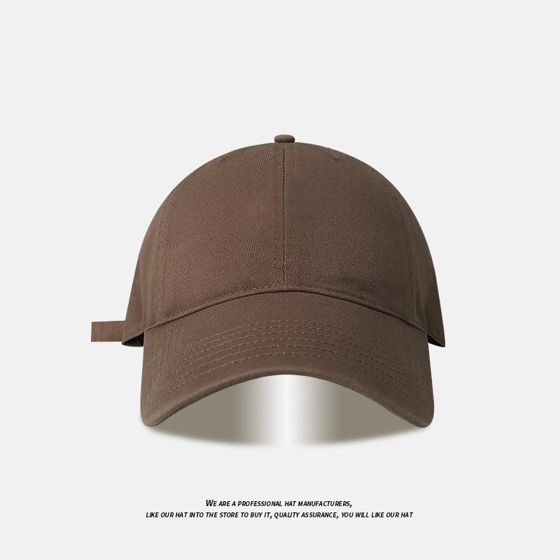 Embroidered Letters Show The Face Small Peaked Cap Children'S Season Sun Protection Warm Versatile Big Head Circumference Baseball Cap