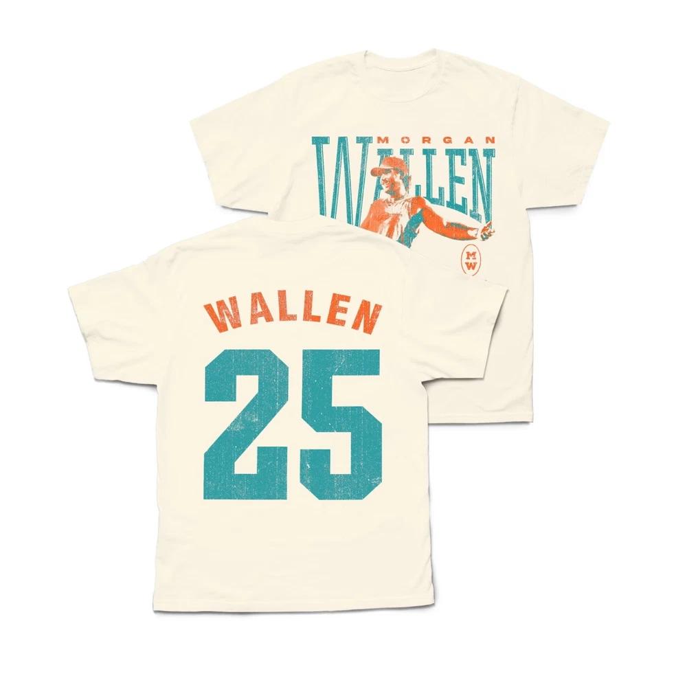 Morgan Wallen Miami Gardens Im The Problem 2025 Tour Merch Tshirt Wallen Retro S