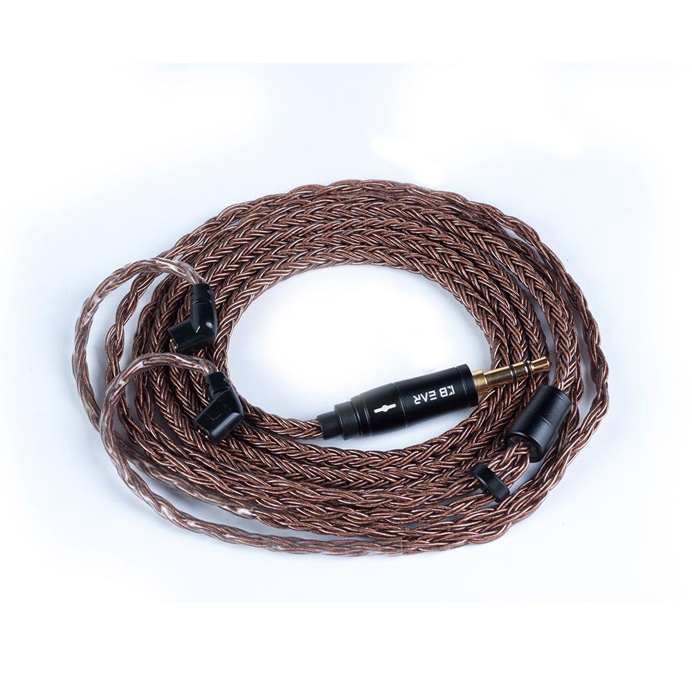 KBEAR 16 Core Upgraded Pure Copper Balanced Cable 2.5/3.5/4.4MM with MMCX/2PIN/QDC for BLON BL-01 BL-03 KBEAR KS2 KZ ZSX ASX EDX