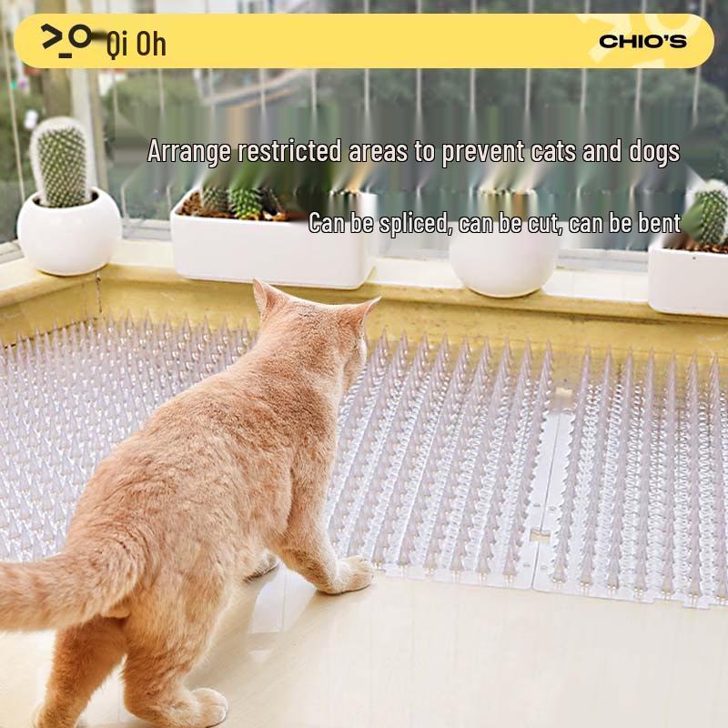 Шипованный коврик отпугиватель кошек