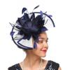 Vintage Fascinator Women Headbands Flower Teas Party Headwear Romantics Handmade for Weddings and Parties