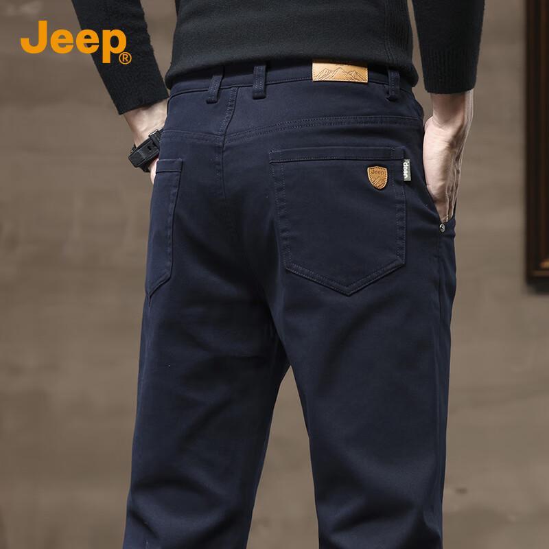 

JEEP Men s Premium Smart Casual Straight-Leg Pants 31