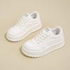 2025 Korean Style White Casual Women's Sneakers - Spring Versatile Street Snap KT2812-1