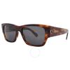 Ray Ban Carlos Polarized Black Rectangular Unisex Sunglasses Rb0947s 954 48 56
