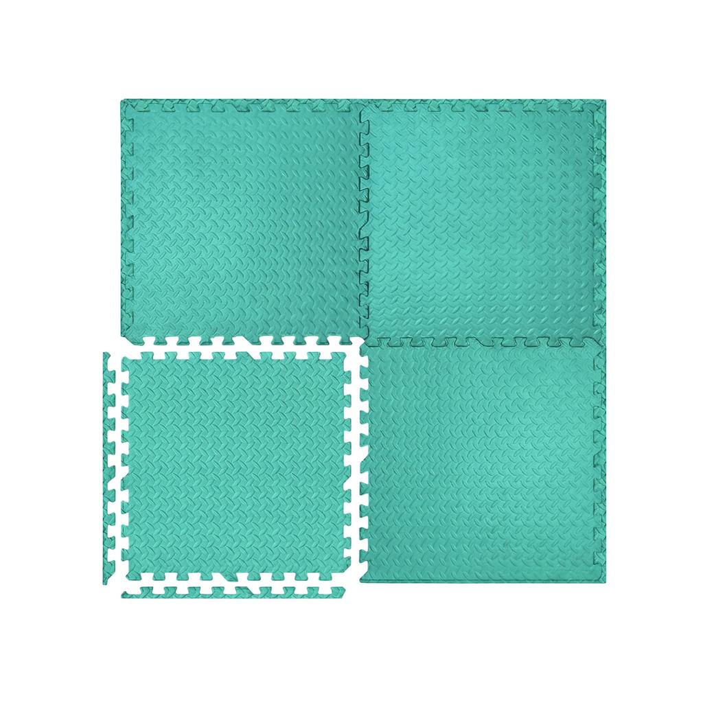X-Star Foam Mat 4 Pcs. 60X60Cm - Turquoise