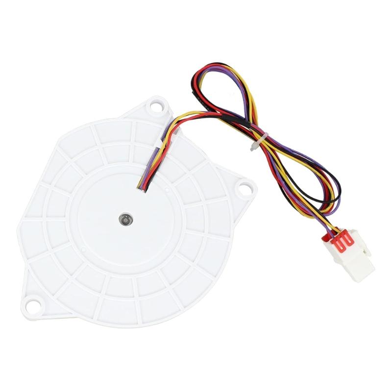 Easy to Install Refrigerator Fan Motor Replacement Part Plastic Texture Suitable for Various Fridge Models Repairing