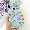 For Huawei Y9 2019 Case JKM-LX2 JKM-LX3 Cover Cute Cat Heart Dinosaur Capa Soft Slim Coque For Huawei Y9 Prime 2019 STK-L21 Case