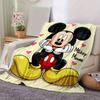 1pc, Mickey Mouse Inspired, Cute and Cozy Blanket for All Seasons, Soft Flannel Throw Blanket, Versatile & Cozy for Bedroom, Living Room, Travel, Camp