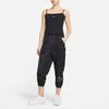 Nike Solid Color Knitted Embroidered Breathable Tank Top Women tops Black CZ9295-010