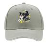 Playful Border Collie Tennis Illustr Sandwich Baseball Cap Sun Cap Outdoor Workouts Hat