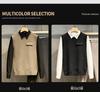 Men's Solid Color Sleeveless Knitted Sweater Vest - Round Neck, Thick, Autumn/Winter 2022 Collection