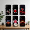 Red Hot C-Chili Peppers Band Phone Case For Samsung S25,S24,S21,S22,S23,S30,Ultra,S20,Plus,Fe,Note,10,9,5G Black Cover