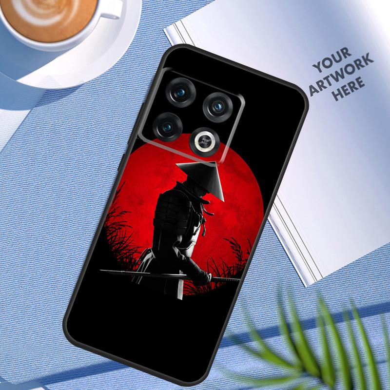 Japan The Samurai Ninja Case For OnePlus 12 12R 11 9 10 Pro 10R 10T 9R 8T Nord 3 CE 2 Lite 2T N10 N20 N30 CE4 Cover