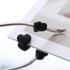 Holder Silicone Anti-Slip Heart Ear Grip Hooks Sports Temple Tips Glasses Straps Ear Hooks