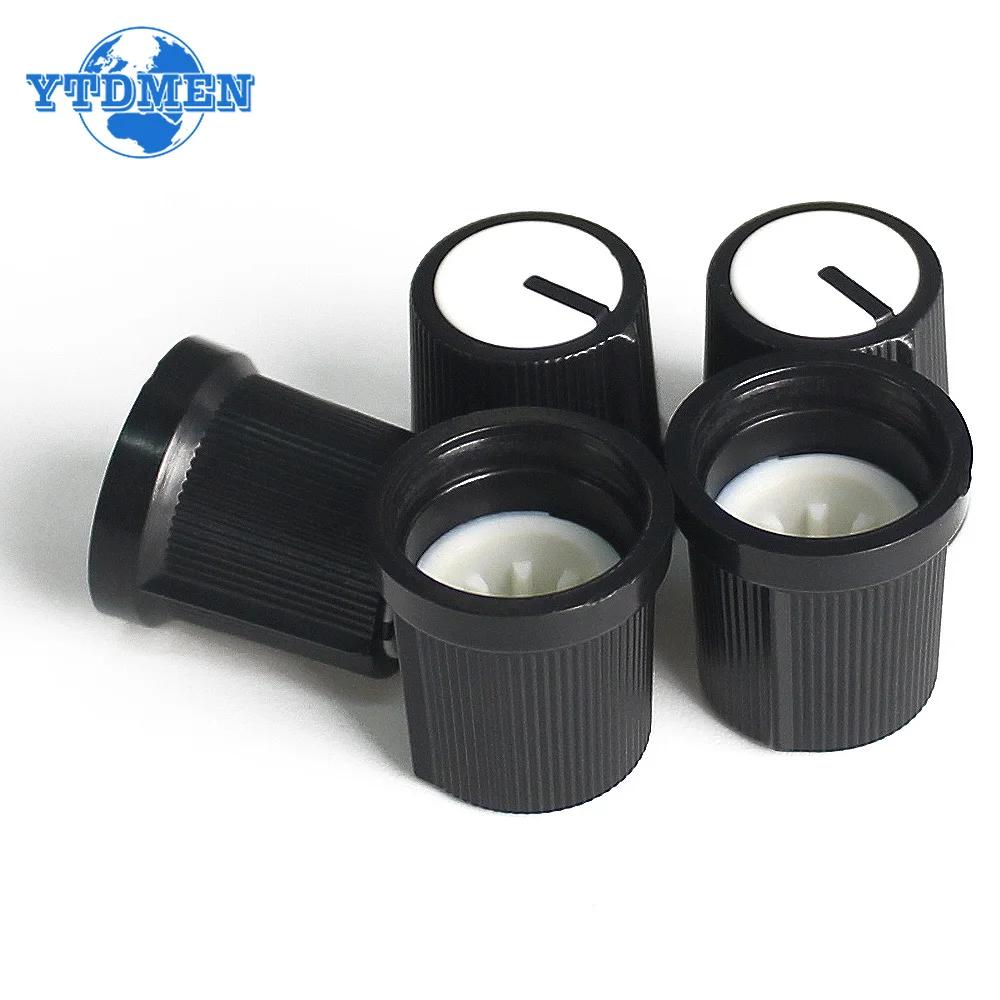 5/30pcs WH148 AG3 Potentiometer Knob Cap AG3 Plastic Rotary Switch Knobs Kit for Diameter 6mm Green Yellow Orange Blue White Red