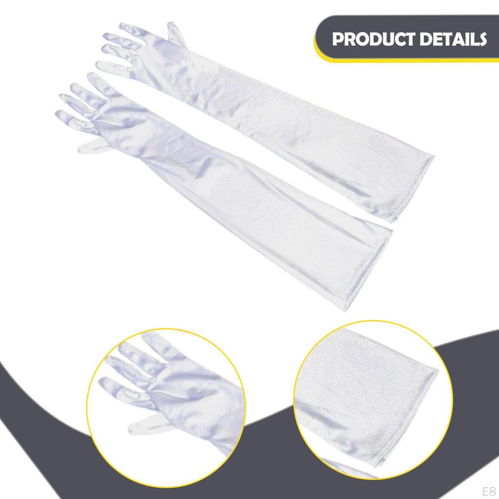 Lange Handschuhe Kostümzubehör Überellbogenlange Handschuhe für Frau Nachtclub