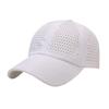 Breathable Outdoor Sun Hat Perforated Design Sweat Resistant Polyester Adjustable Fit Summer Activity Gear