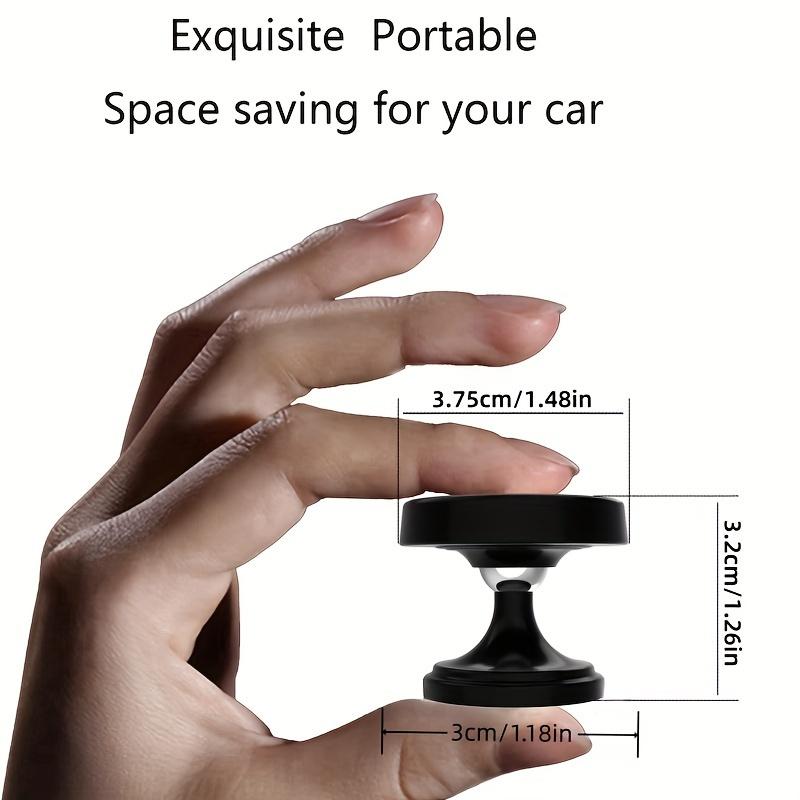 Magnetic Car Phone Holder With 360° Adjustable Rotation Stable Support Holder