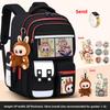 School Bag for Girls, Primary School Students, Grades One, Two, Three To Six, Boys, Light Children's Spine Care To Reduce The Burden