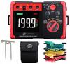 EARTH RESISTANCE METER digital LCD tester