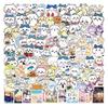 Chiikawa Sticker Pack: 100 Cute, Trendy Waterproof Stickers for Notebook, Water Bottle, Luggage, and Phone