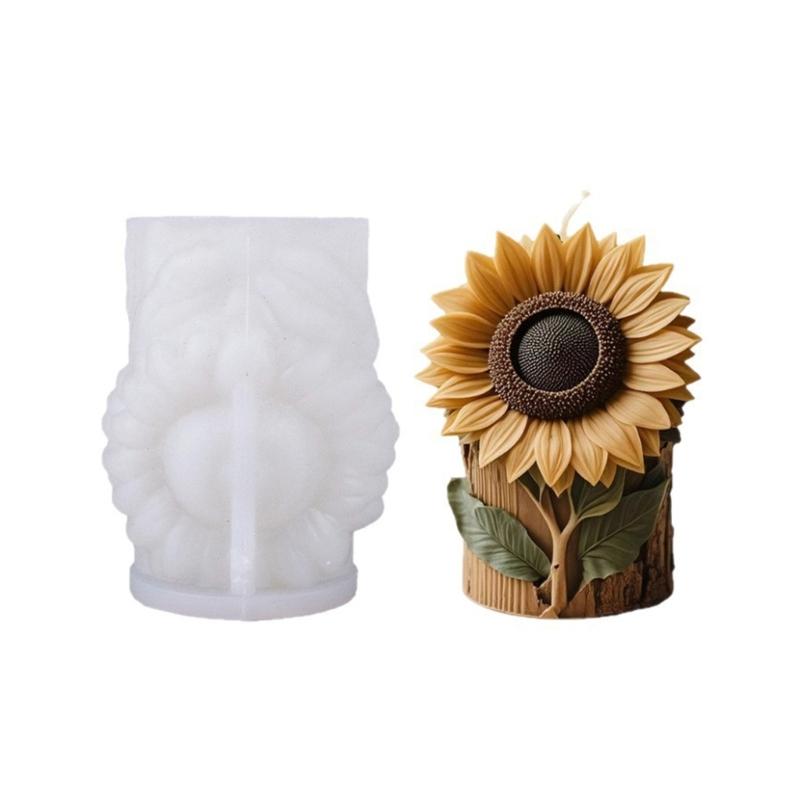 

Flower Tree Trunk Silicone Candle Molds Food Grade Silicone for Epoxy Resin Making Candle Soap Chocolate Home Decoration 1
