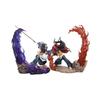 Demon Slayer Gk Fierce Battle Kokushibo Vs Yoriichi Tsugikuni Beautiful Model Statue Figurine Desktop Computer Case Ornament Toy