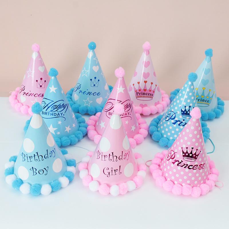 Chapéu de Festa de 1º Aniversário de Bebê de Celebridade Decoração de Bolo