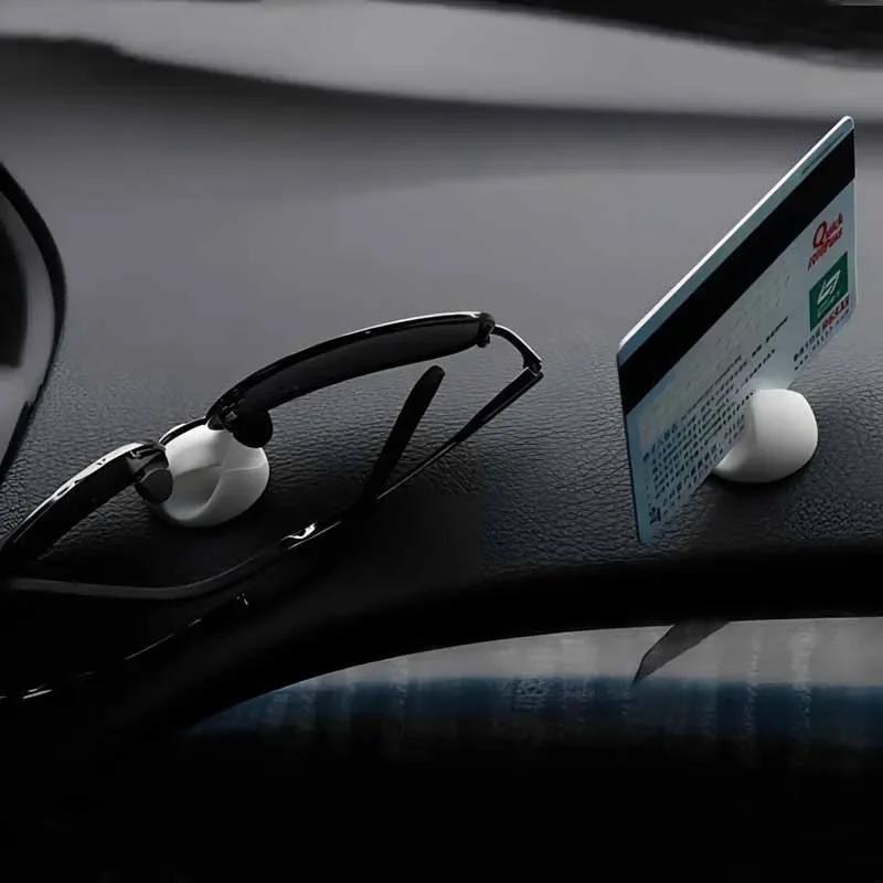 6PCS Car USB Cable Organizer Fixer Self-Adhesive Cable Bracket Cable Clamp Silicone Cable Tie Fixer Car Storage Clip Accessories