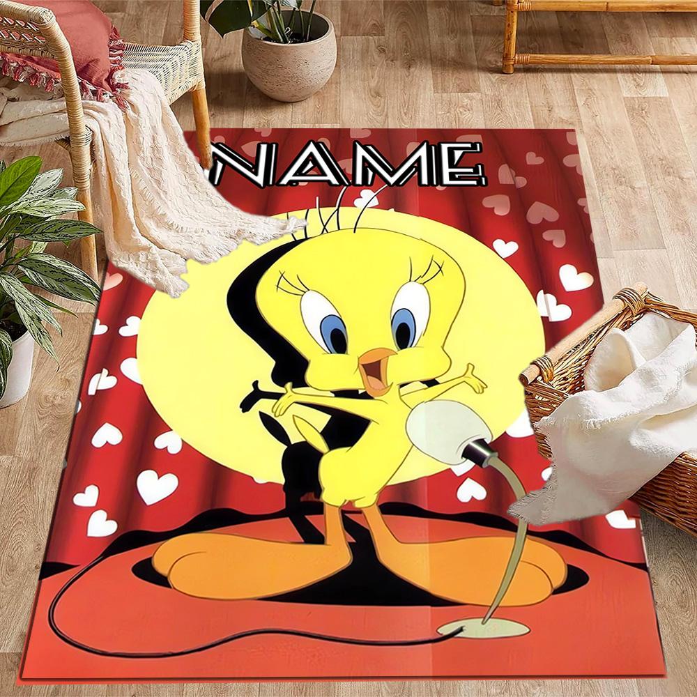 Looney Mad Scientist's Experiment Customize Your Name Floor Mat Suitable for Dormitory Living Rooms Foyer Outdoor Antislip Carpet Decorate Offices