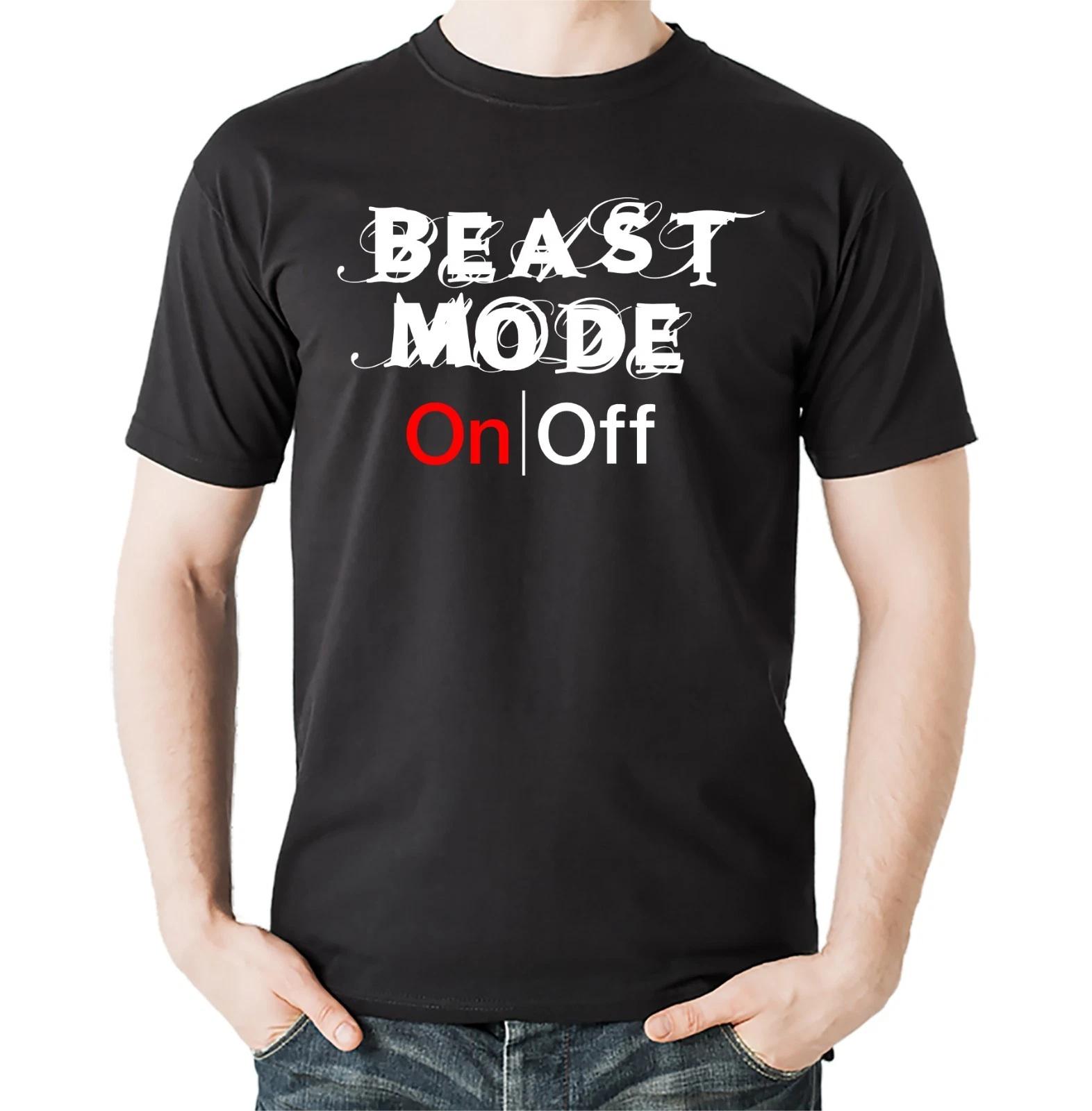 Beast Mode Off On T Shirt Funny Tshirt Beast TeesGift Tshirt XL